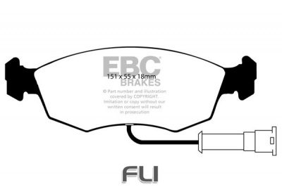 EBC DP473 standaard Remblokken