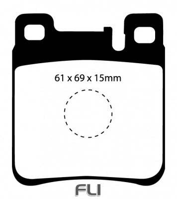 EBC DP4887 Yellowstuff Remblokken