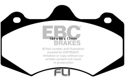 EBC DP5042 Bluestuff Racing Remblokken