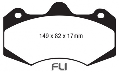 EBC DP5062 Bluestuff Racing Remblokken