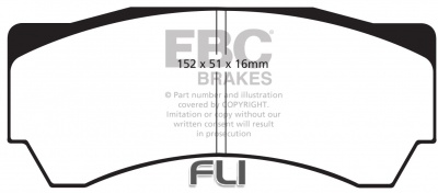 EBC DP5063 Bluestuff Racing Remblokken