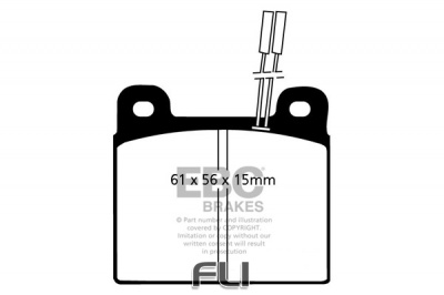 EBC DP507 standaard Remblokken
