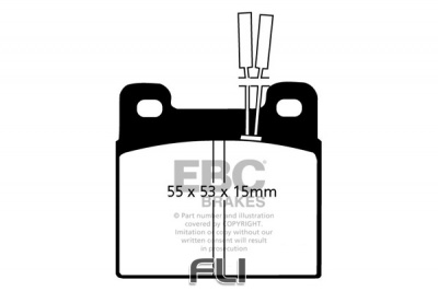 EBC DP508 standaard Remblokken