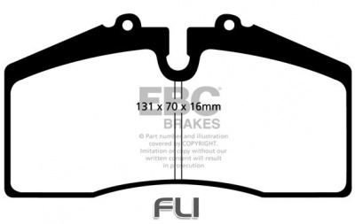 EBC DP51014 Bluestuff Racing Remblokken
