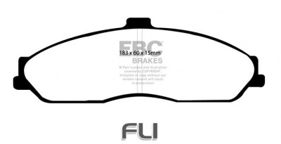 EBC DP51162 Bluestuff Racing Remblokken