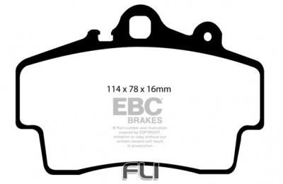 EBC DP51207 Bluestuff Racing Remblokken