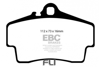 EBC DP51208 Bluestuff Racing Remblokken