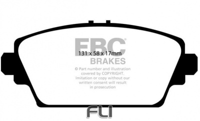 EBC DP51339 Bluestuff Racing Remblokken