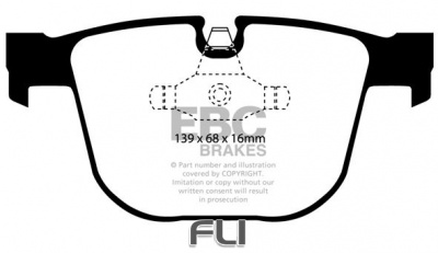 EBC DP51451 Bluestuff Racing Remblokken