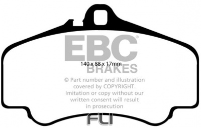 EBC DP51454 Bluestuff Racing Remblokken
