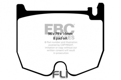 EBC DP51486 Bluestuff Racing Remblokken