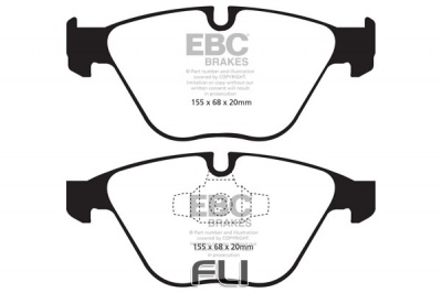 EBC DP51512 BLUESTUFF REMBLOKKEN