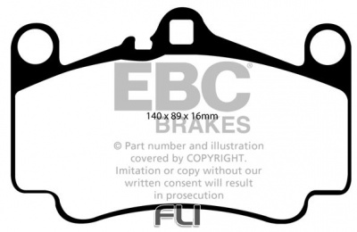 EBC DP51515 Bluestuff Racing Remblokken