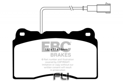 EBC DP51536 Bluestuff Racing Remblokken