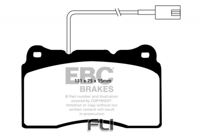 EBC DP51540 Bluestuff Racing Remblokken