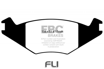 EBC DP515 standaard Remblokken