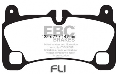 EBC DP51836 Bluestuff Racing Remblokken