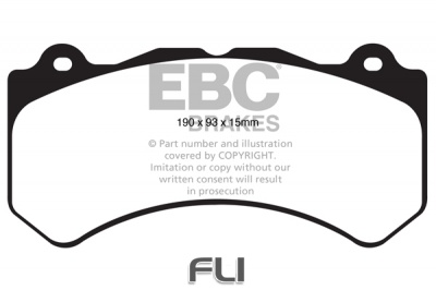 EBC DP51853 BLUESTUFF REMBLOKKEN
