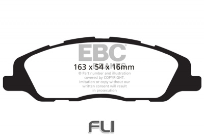EBC DP51868 BLUESTUFF REMBLOKKEN