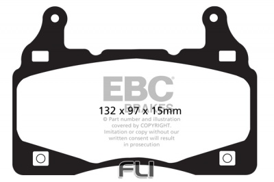 EBC DP51895 Bluestuff Racing Remblokken