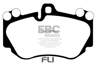 EBC DP51905 Bluestuff Racing Remblokken