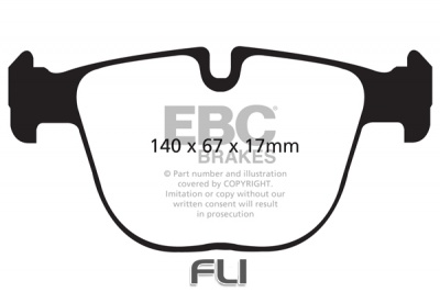 EBC DP52008 Bluestuff Racing Remblokken