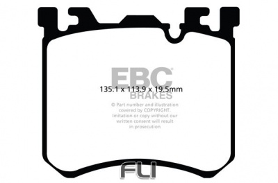 EBC DP52091 Bluestuff Racing Remblokken