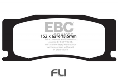 EBC DP52111 Bluestuff Racing Remblokken