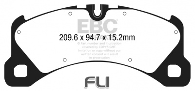 EBC DP52203 Bluestuff Racing Remblokken