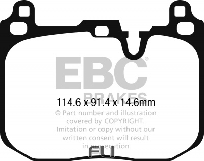 EBC DP52271 Bluestuff Racing Remblokken