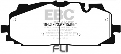EBC DP52277 Bluestuff Racing Remblokken