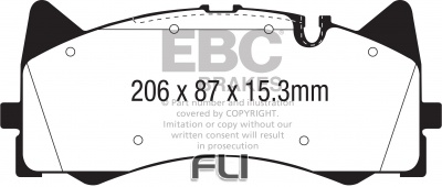 EBC DP52298 Bluestuff Racing Remblokken