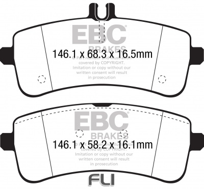 EBC DP52350 Bluestuff Racing Remblokken