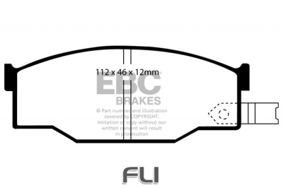 EBC DP531 standaard Remblokken