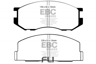 EBC DP536 standaard Remblokken