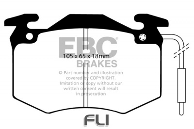 EBC DP546 standaard Remblokken