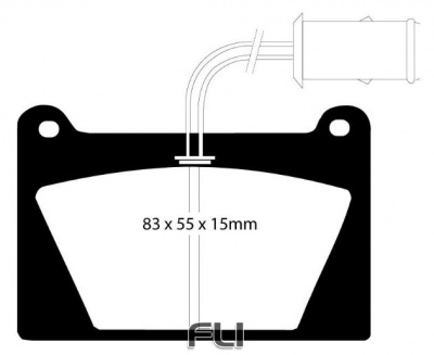 EBC DP5627 Bluestuff Racing Remblokken