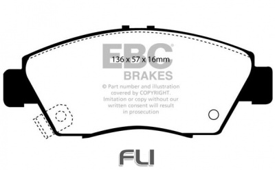 EBC DP5891 Bluestuff Racing Remblokken
