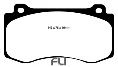 EBC DP61764 Greenstuff 4x4 Remblokken