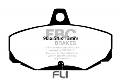 EBC DP617 standaard Remblokken