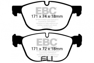 EBC DP61938 Greenstuff 4x4 Remblokken
