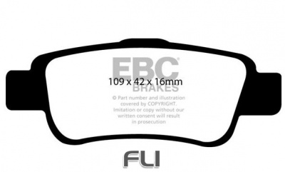 EBC DP61952 Greenstuff 4x4 Remblokken