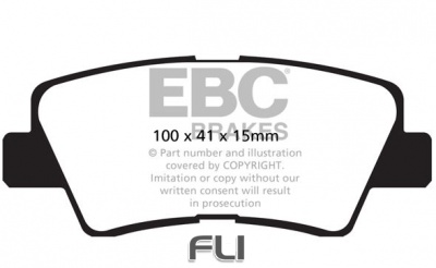 EBC DP62031 Greenstuff 4x4 Remblokken