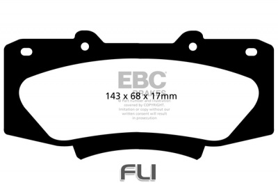 EBC DP62054 Greenstuff 4x4 Remblokken