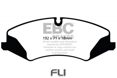 EBC DP62123 Greenstuff 4x4 Remblokken