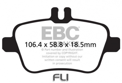 EBC DP62157 Greenstuff 4x4 Remblokken