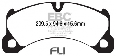 EBC DP62162 Greenstuff 4x4 Remblokken