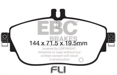 EBC DP62165 Greenstuff 4x4 Remblokken