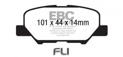 EBC DP62171 Greenstuff 4x4 Remblokken