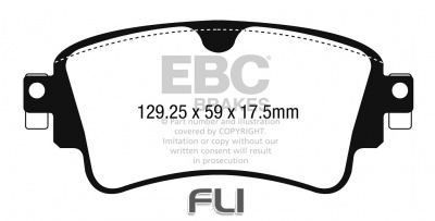 EBC DP62254 Greenstuff 4x4 Remblokken